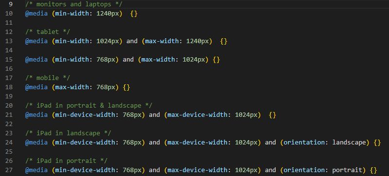 Медіа запити CSS