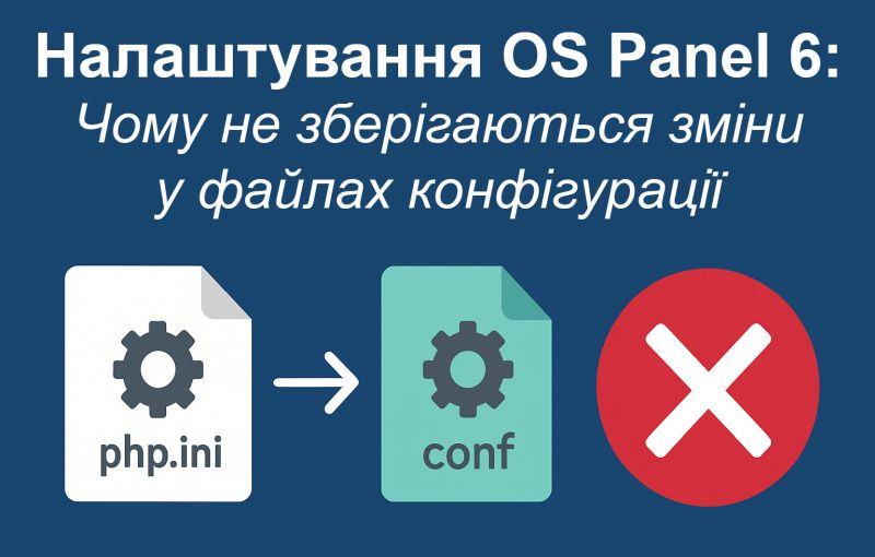 Налаштування OS Panel 6