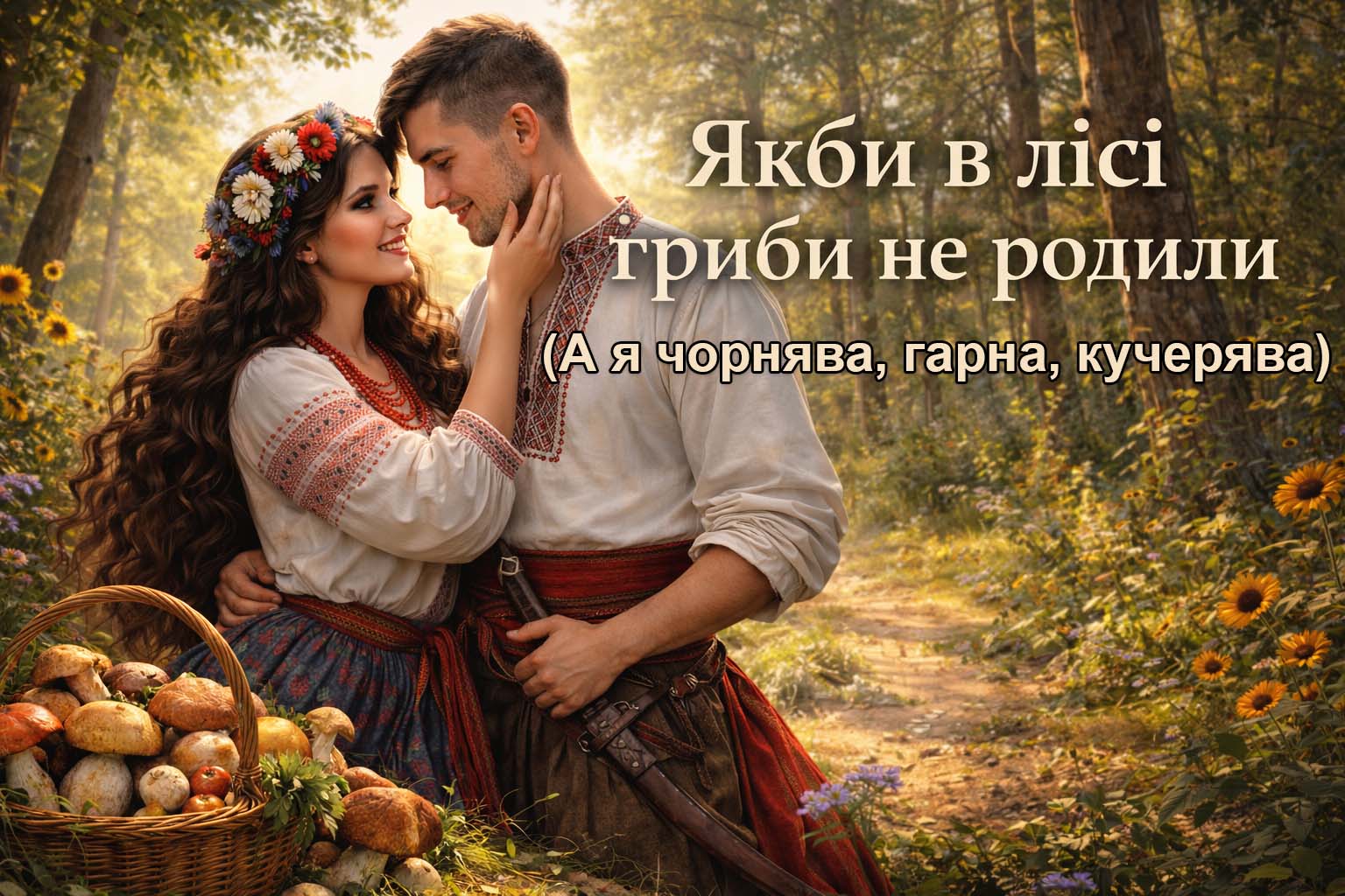 Якби в лісі гриби не родили