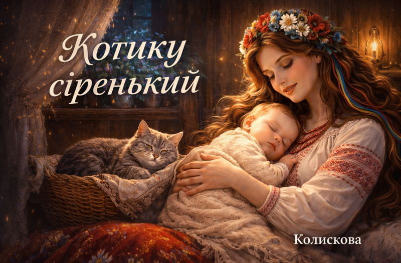 Котику сіренький