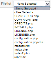 filelist